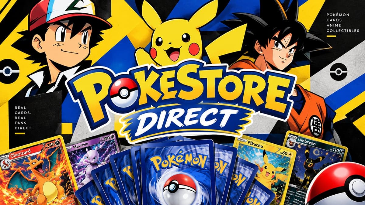 PokéStore Direct — factory-sealed Pokémon, One Piece and Weiss Schwarz trading cards